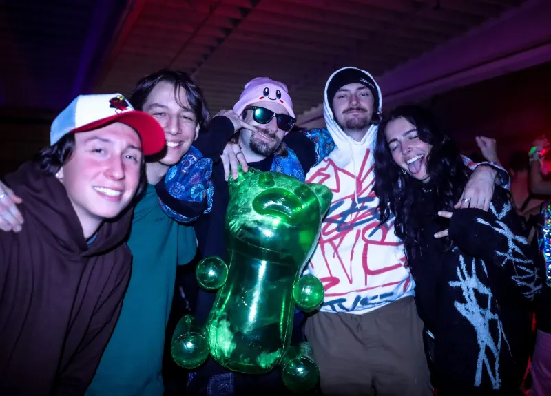Peak hour energy on the dance floor at Ravers R Us