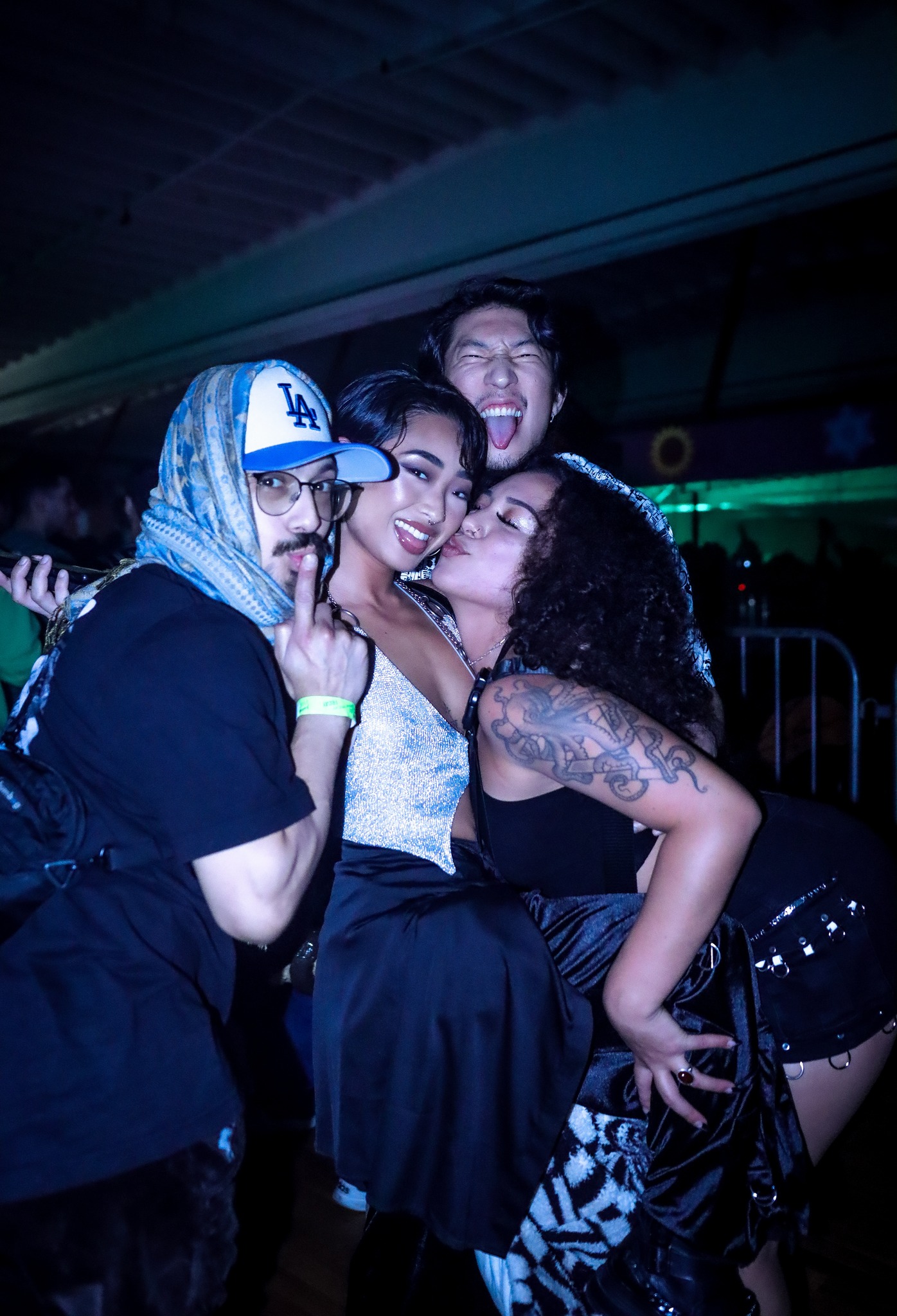 Confetti finale at Planet Rave Y2K25 San Diego