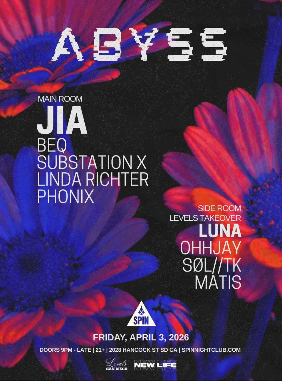 Poster for ABYSS x New Life feat JIA