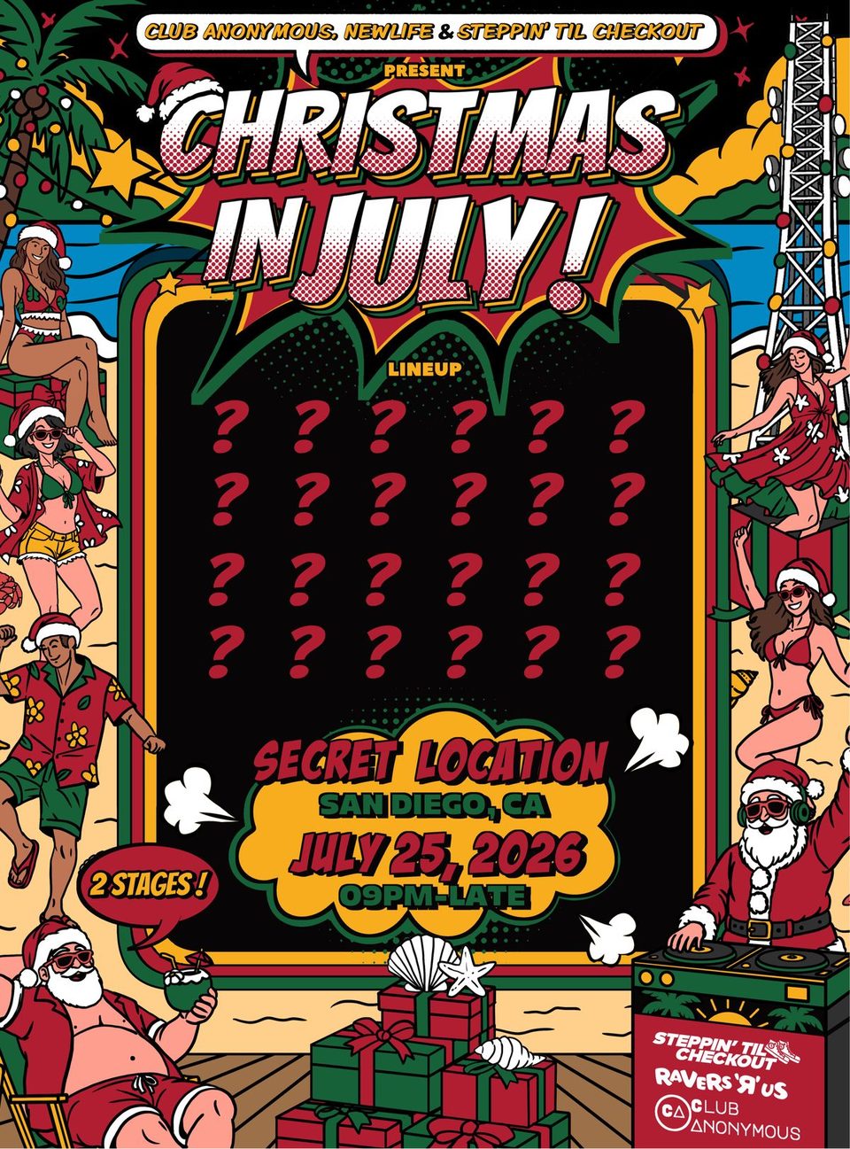 Poster for CHRISTMAS IN JULY