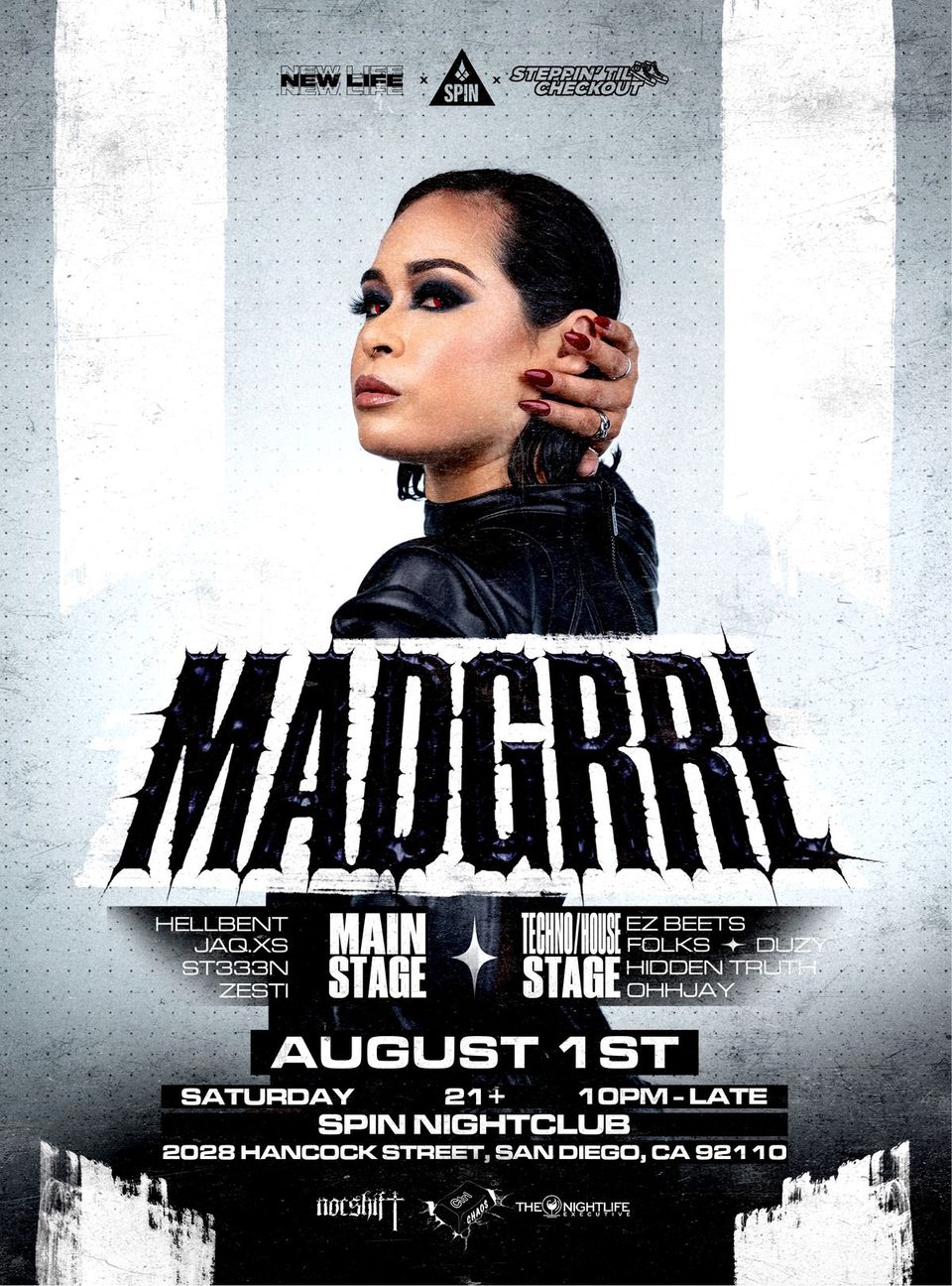 Poster for MADGRRL – TECHNO AFTER HOURS