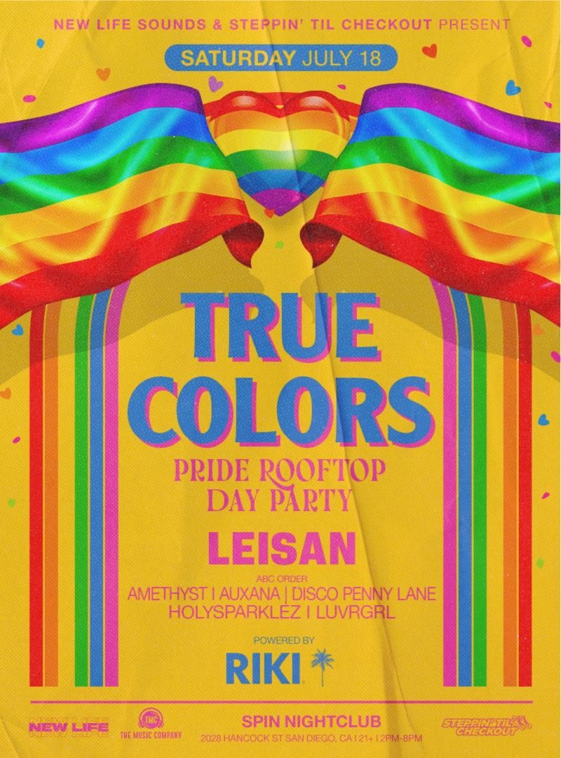 Poster for True Colors feat LEISAN